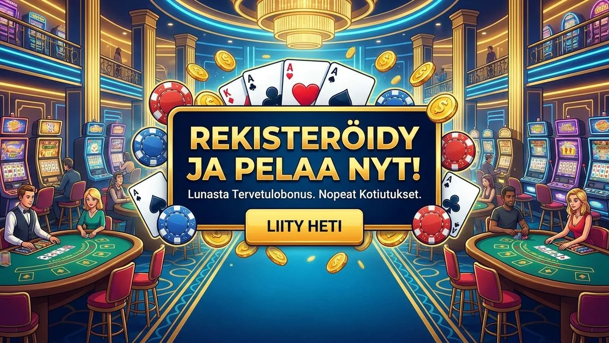 Rekisteröityminen bonuksella